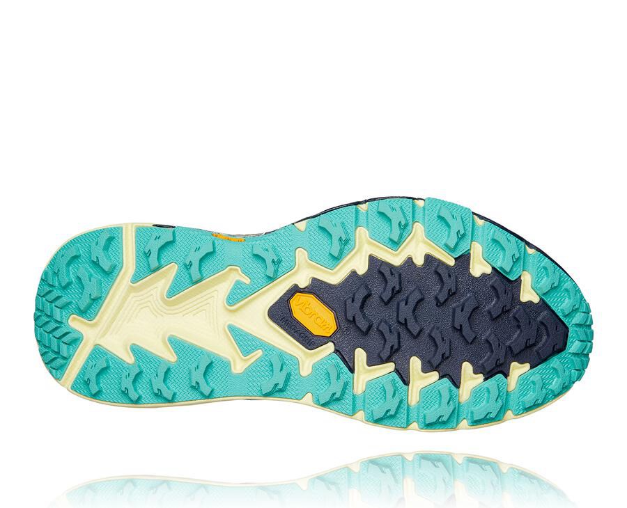 Hoka One One Womens Trail Shoes - Speedgoat 4 - Blue - HWBD49362